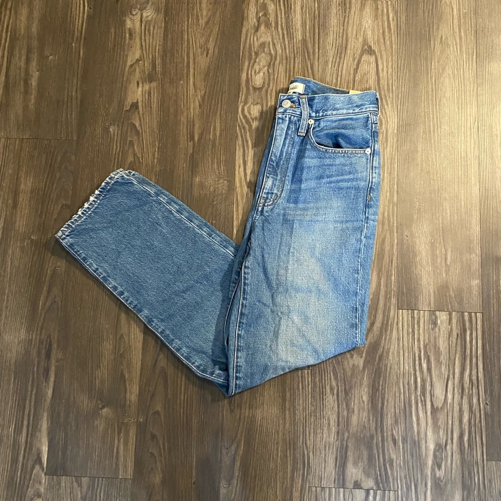Madewell The Perfect Vintage Straight Jean in Moultrie Wash